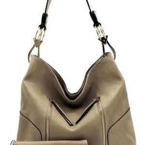 Fashion Hook Strap 2-in-1 Shoulder Bag